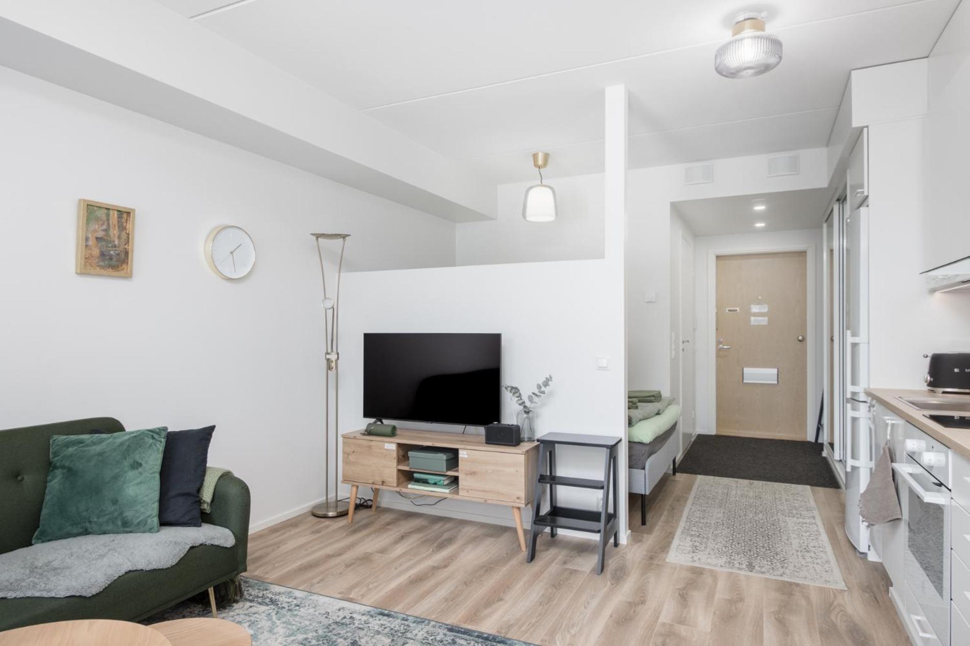 New Studio Apartment With Free Parking Kuopio Luaran gambar