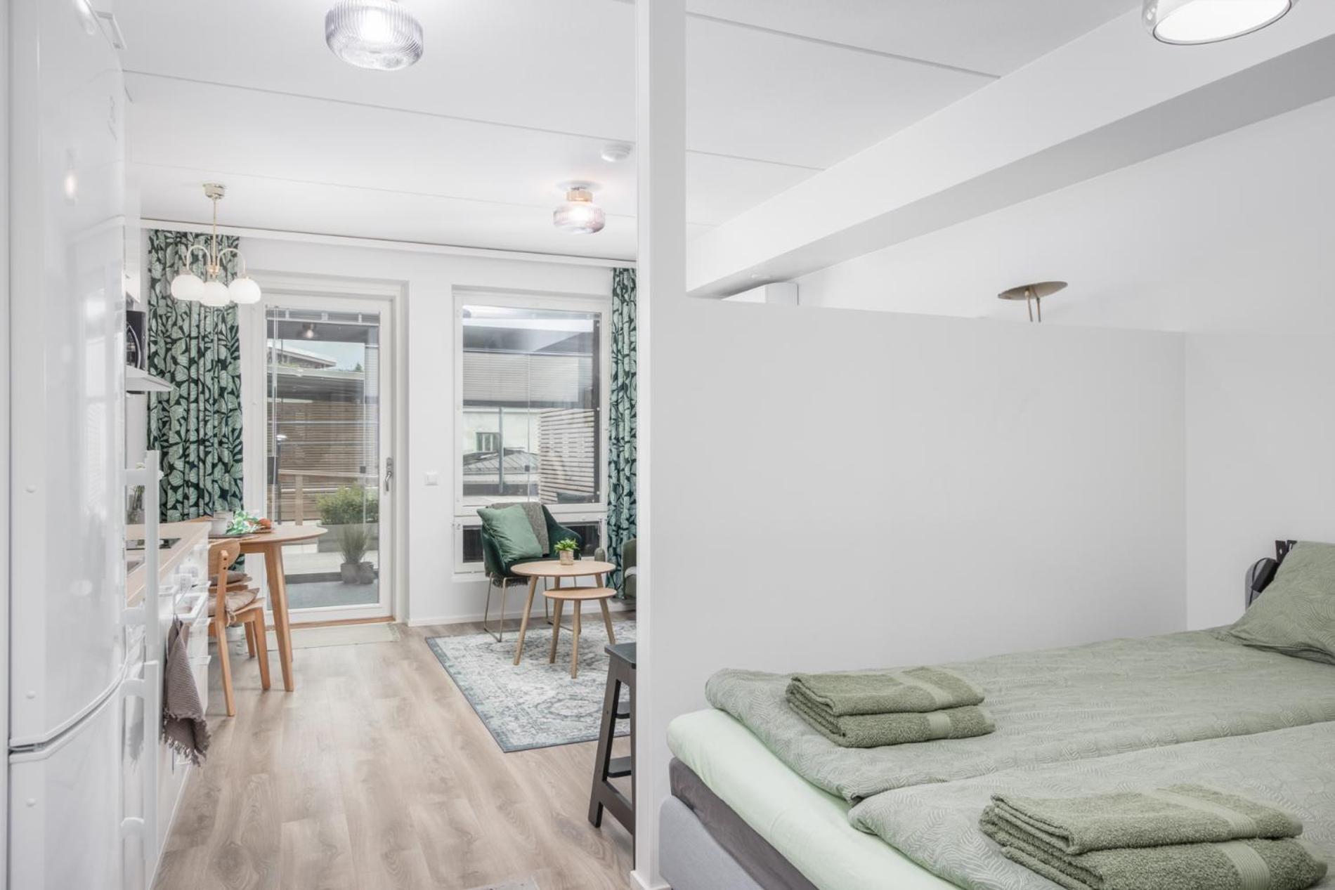 New Studio Apartment With Free Parking Kuopio Luaran gambar